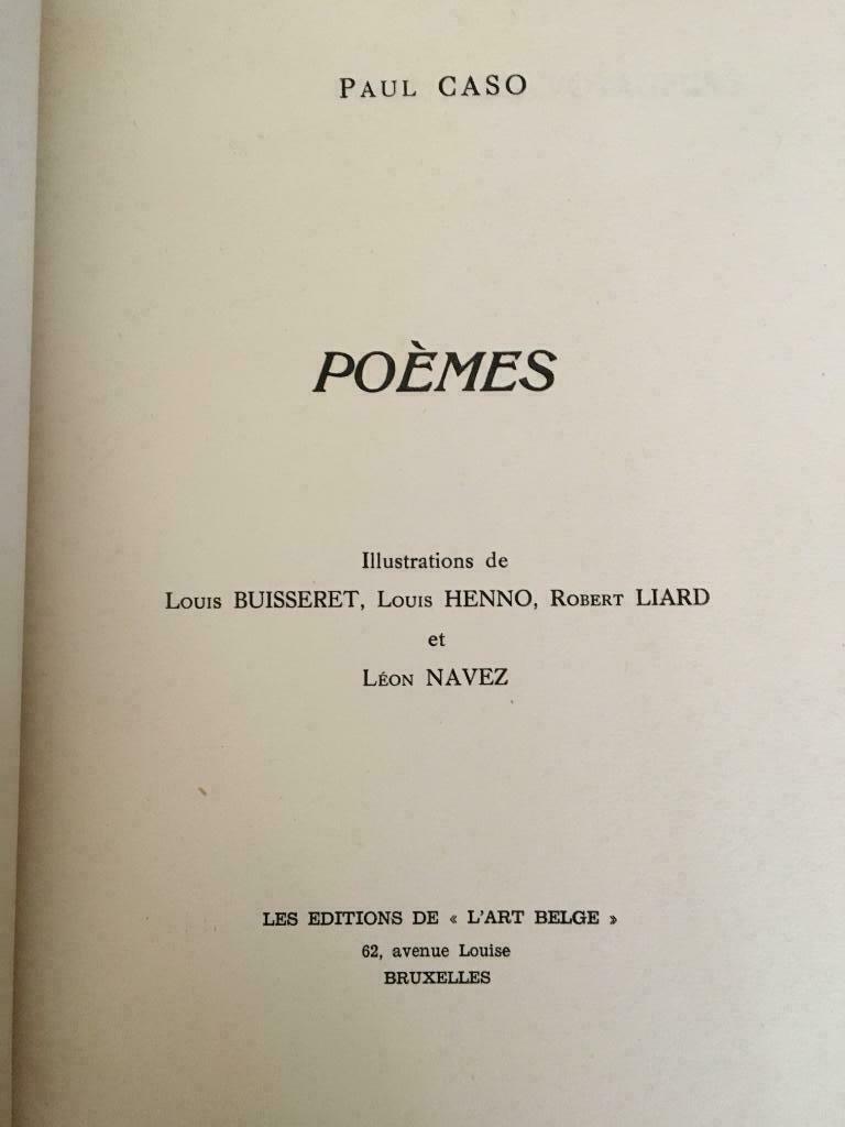 Poèmes - Paul Caso, Boeken, Verzenden