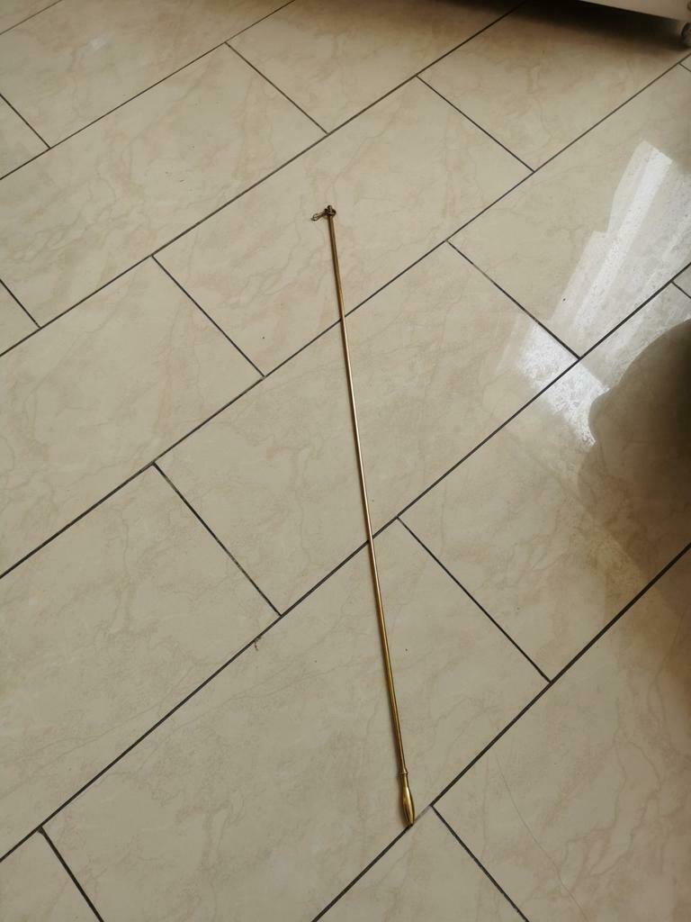 Tige cuivre ferme tenture long 95cm 268g, Enlèvement ou Envoi, Comme neuf