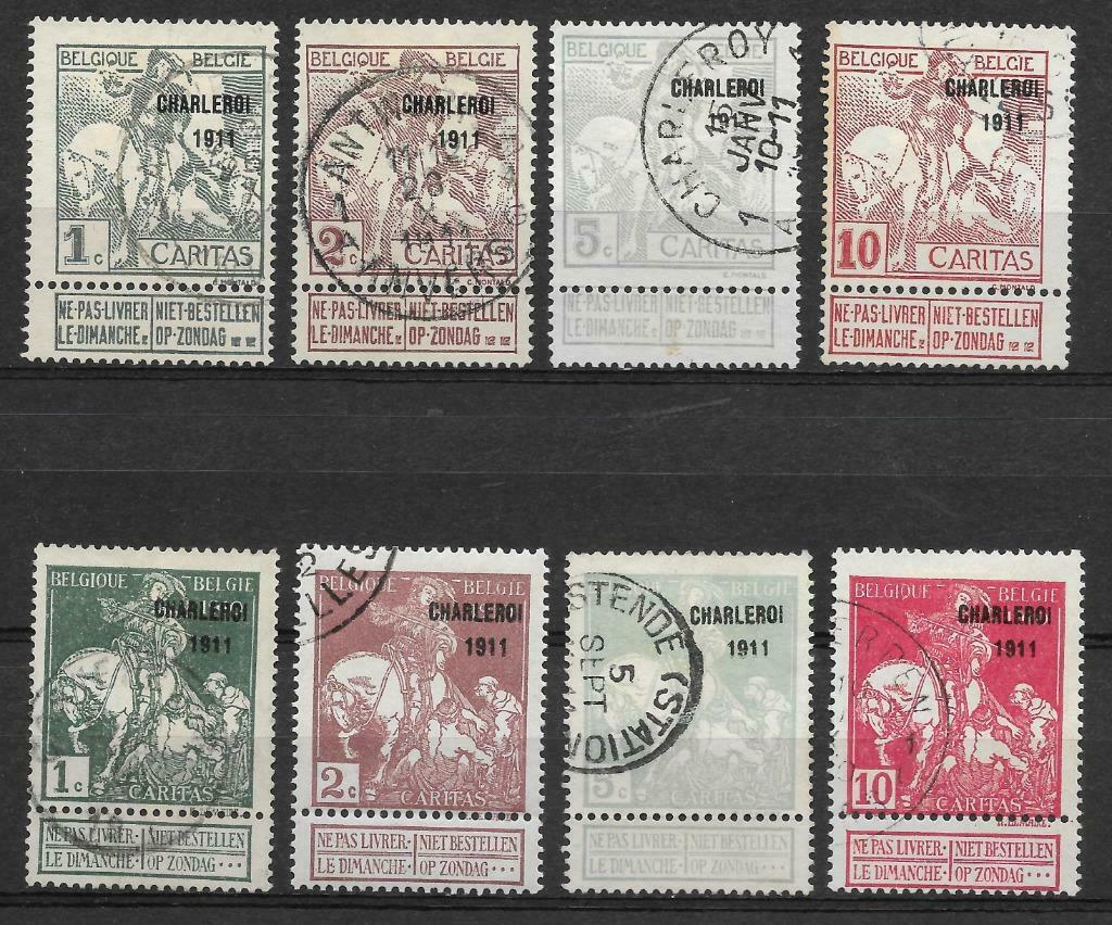 POSTZEGELS BELGIE- WERELDTENTOONSTELLING BRUSSEL- NR.100/07, Enlèvement ou Envoi, Affranchi, Oblitéré