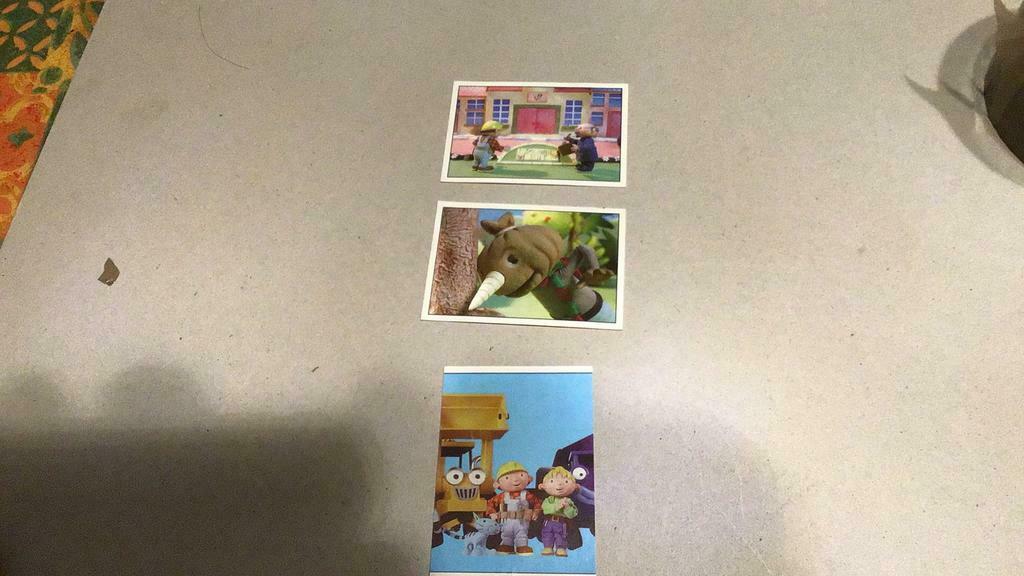 Panini bob le bâtisseur (x5b), Enlèvement ou Envoi, Comme neuf, Bande dessinée ou Dessin animé