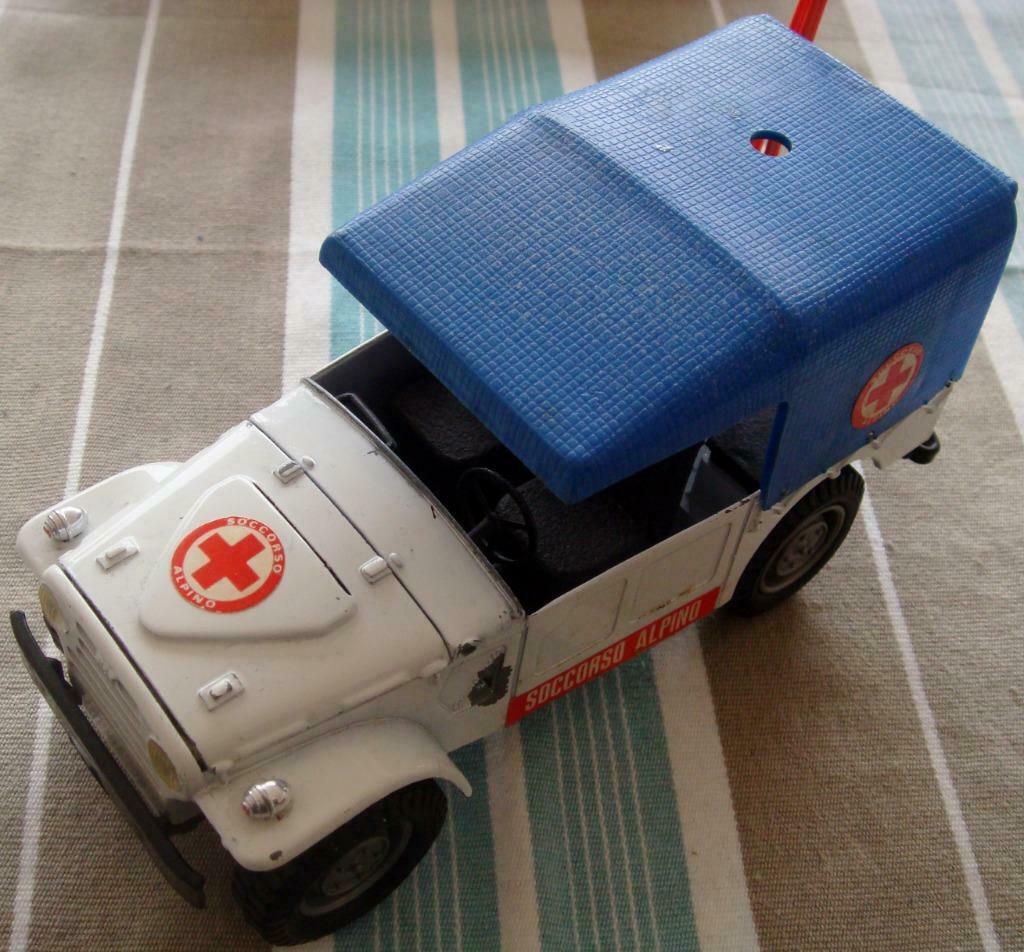 Fiat Campagnola, Barlux, 73054 Soccorso Alpino, 1/25, Italy, Ophalen of Verzenden, Gebruikt