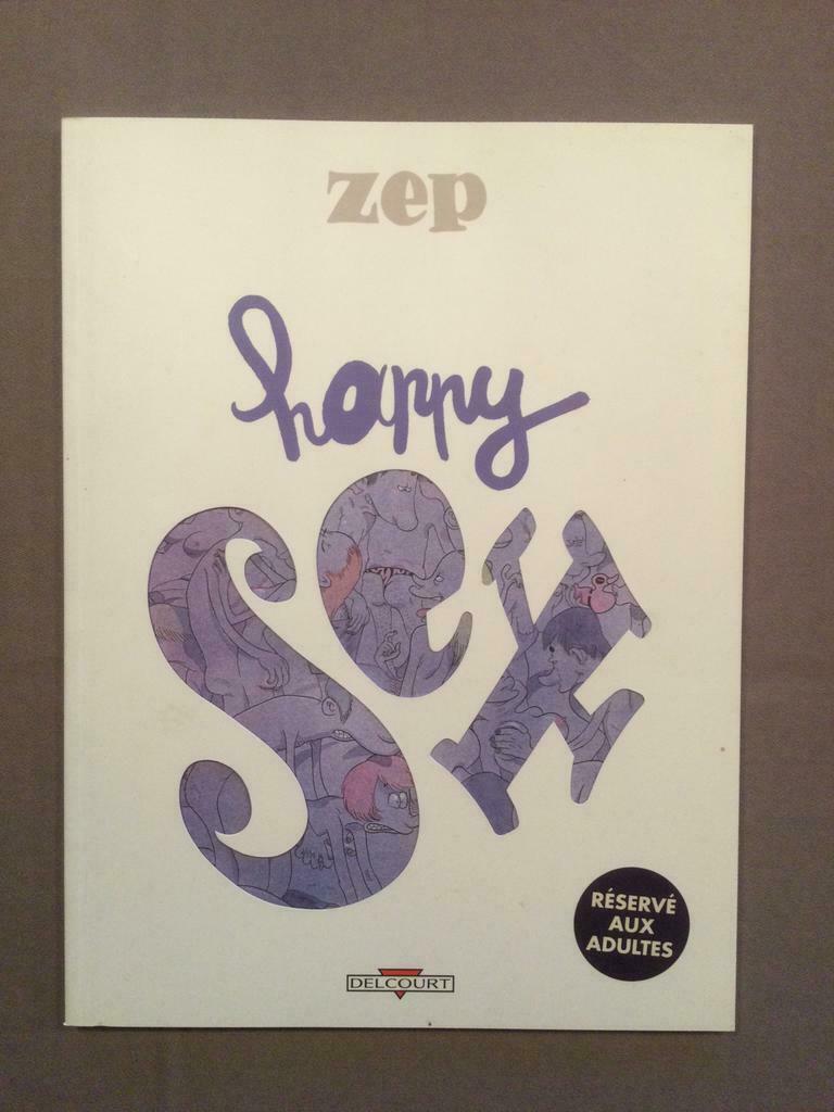 Zep happy sex delcourt, Livres, BD, Enlèvement ou Envoi, Comme neuf