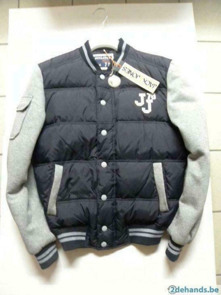 Winterjas Bomber : Jack & Jones Maat S NIEUW !, Kleding | Heren, Jassen | Winter, Overige kleuren, Nieuw, Ophalen of Verzenden