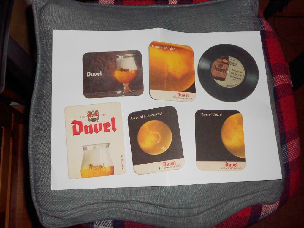 Bierviltjes.Duvel Collectie, Ophalen of Verzenden, Zo goed als nieuw, Viltje(s), Duvel