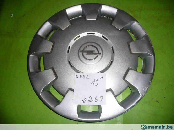enjoliveur OPEL - 15'' (n°267) et (n°319) 1 pc, 15 pouces, Enlèvement ou Envoi, Utilisé, Jante(s)