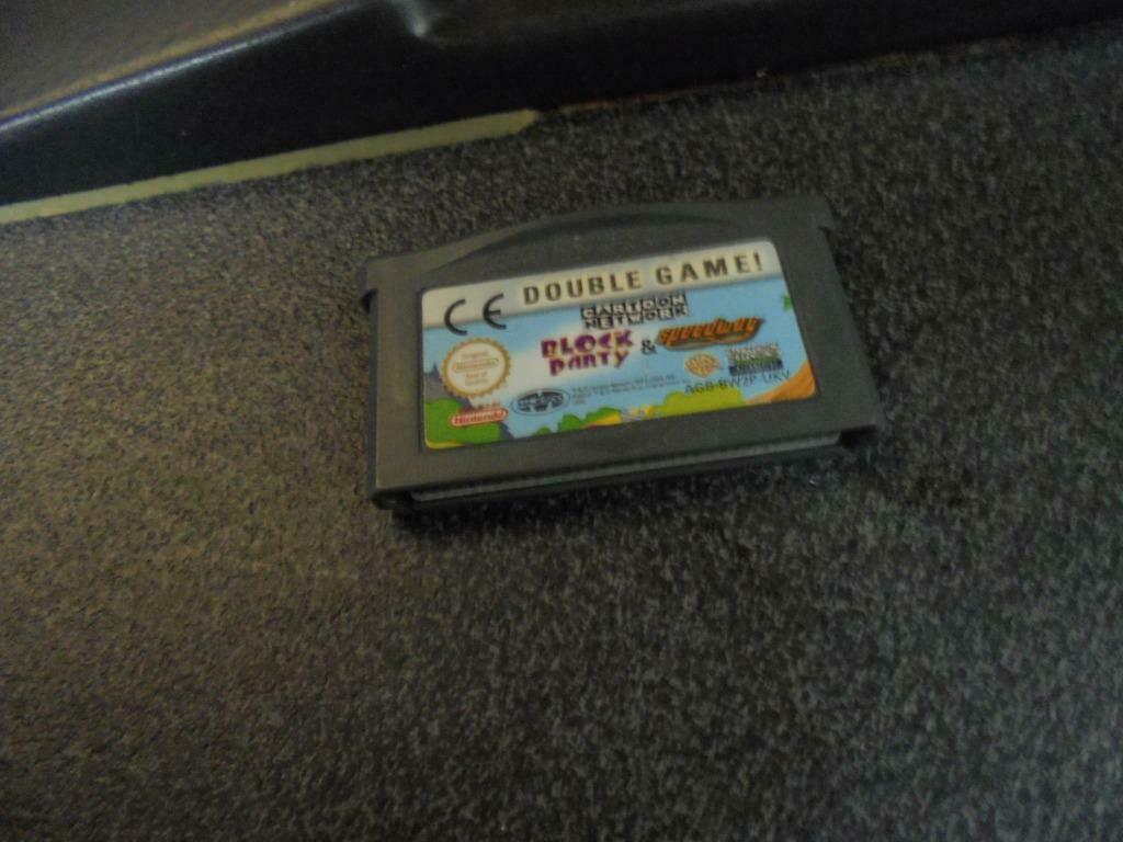 Game boy advanca Cartoon Network Block Party & Speedway, Games en Spelcomputers, Games | Nintendo Game Boy, Gebruikt, Ophalen of Verzenden