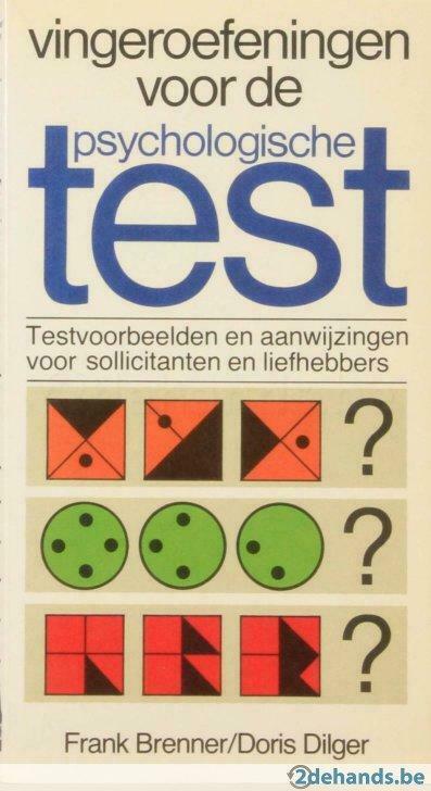 Vingeroefeningen voor de psychologische test, Boeken, Psychologie, Gelezen, Ophalen of Verzenden