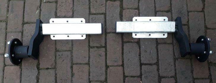 torsie aseinden 750 kg = €115, as aanhangwagen motor, asstom, Ophalen of Verzenden, Nieuw