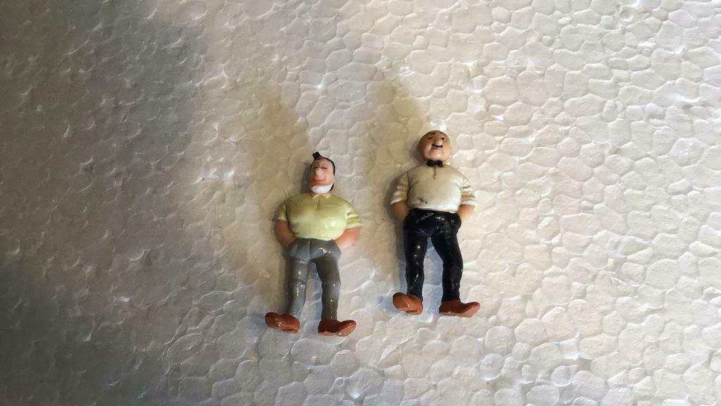 Popjes Lambik en Jerom(w6), Verzamelen, Ophalen of Verzenden, Gebruikt, Beeldje of Figuurtje