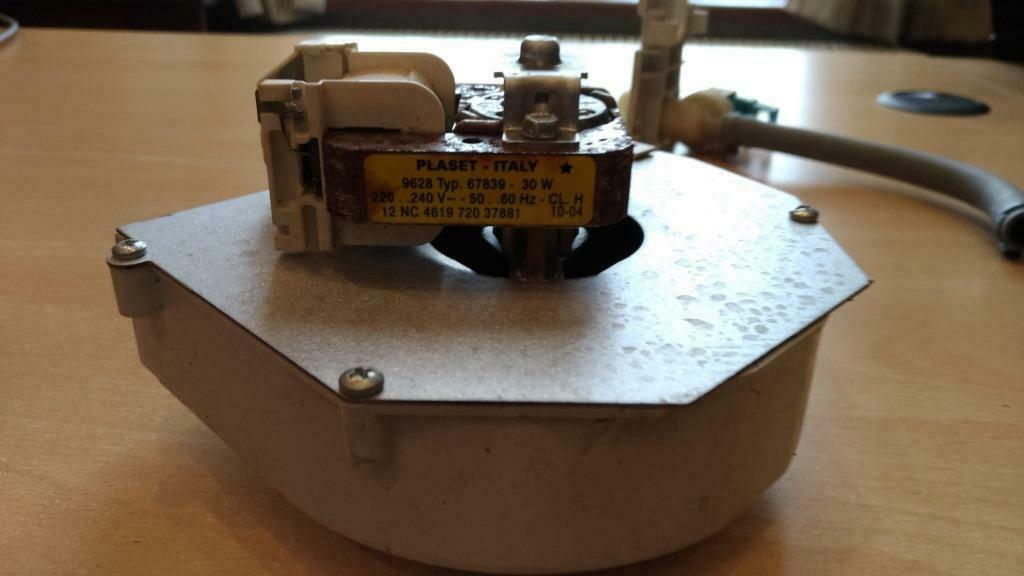 Ventilateur lave-vaisselle bauknecht plaset 9628 type 67839, Ophalen