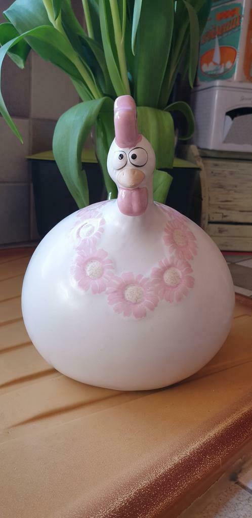 Poule en céramique printemps, Enlèvement ou Envoi