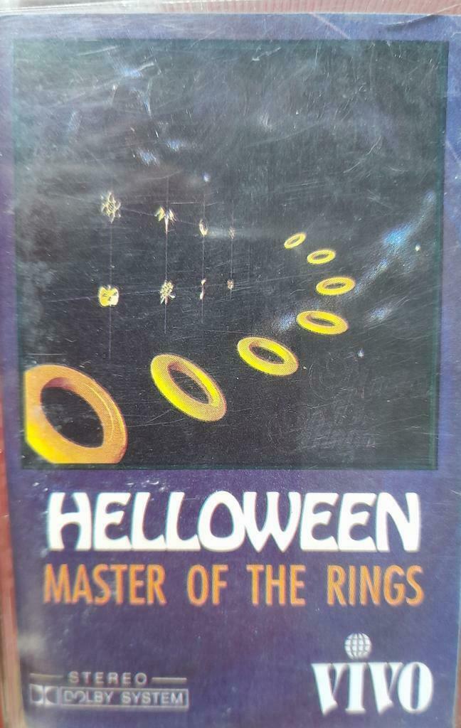 HELLOWEEN Cassette: Master of the Rings, Cd's en Dvd's, Cassettebandjes, 1 bandje, Ophalen of Verzenden, Voorbespeeld, Met bewaardoos, rek of koffer