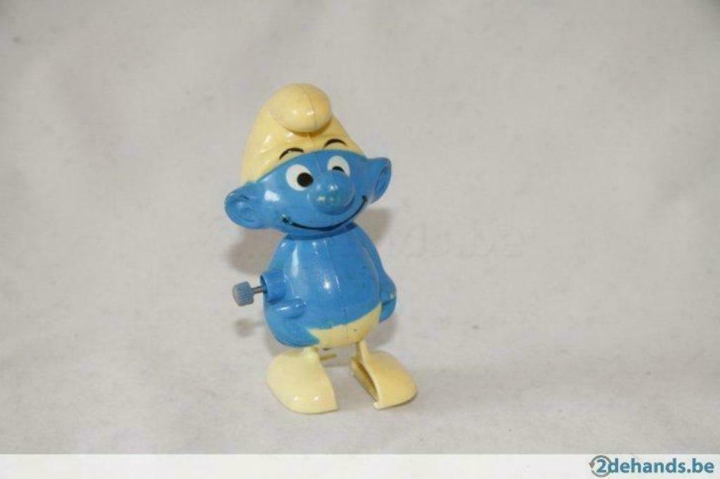 Wandelende Smurf, zeldzaam model,, Verzamelen, Ophalen of Verzenden, Gebruikt