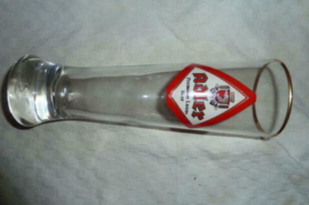 #E bier glas ADLER ' premium luxus beer ' Brouwerij Haacht, Collections, Verres & Petits Verres, Neuf, Verre à bière, Enlèvement ou Envoi