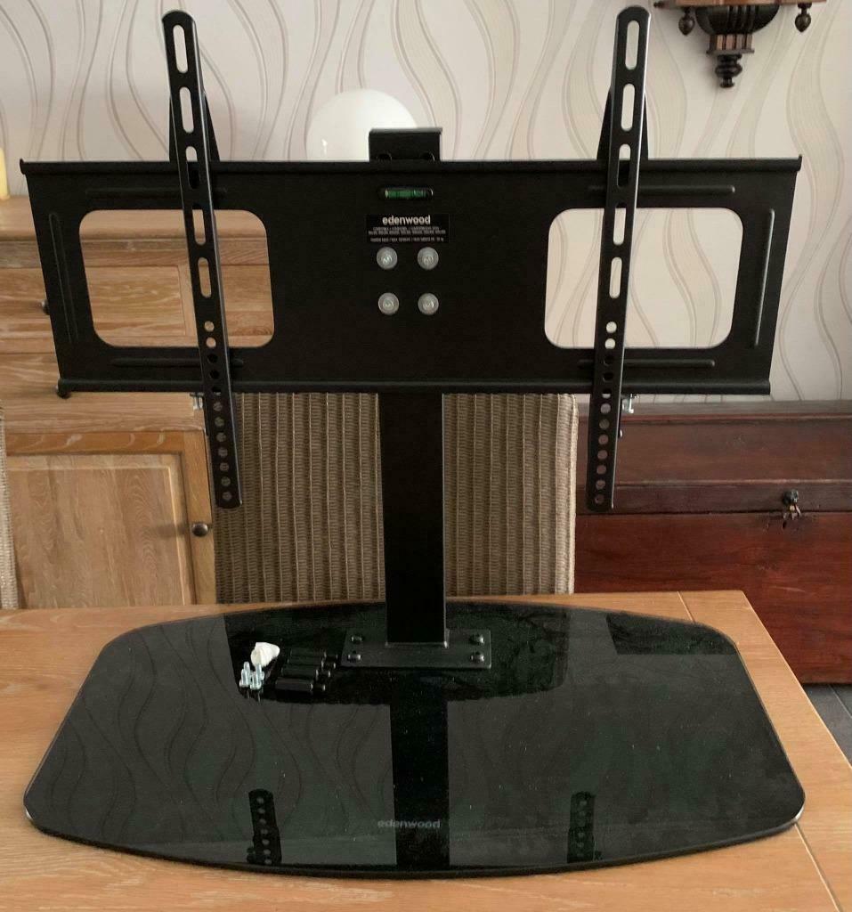 SUPPORT PIED TV EDENWOOD, Maison & Meubles, Armoires | Mobilier de télévision, Comme neuf, Enlèvement ou Envoi