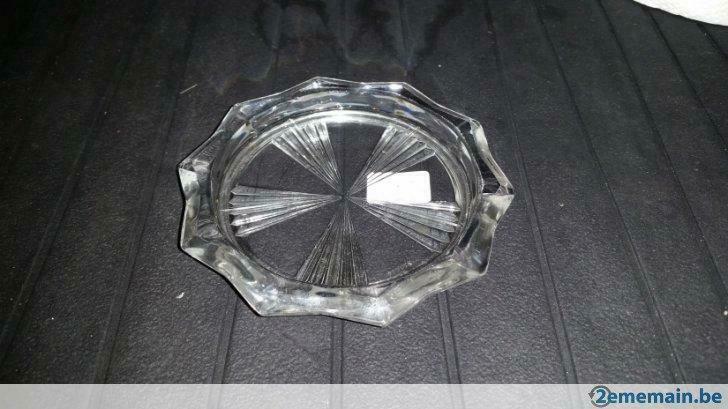 sous verre en cristal, Antiek en Kunst, Antiek | Glaswerk en Kristal