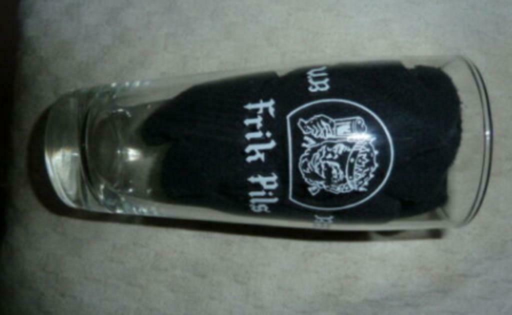 #B bier glas FRIK PILS Brouwerij de Zwaan - Lauwe 25cl, Collections, Verres & Petits Verres, Neuf, Verre à bière, Enlèvement ou Envoi