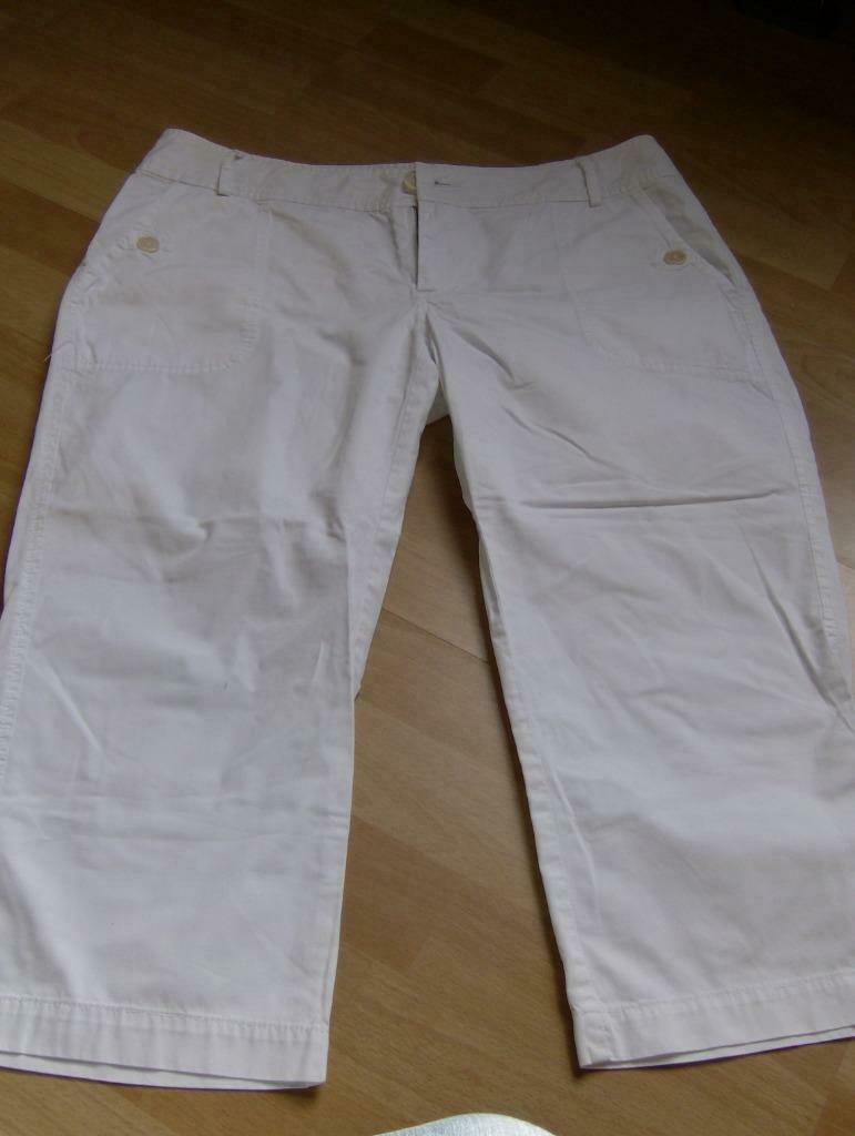 broek wit 3/4 baton rouge maat 44, Vêtements | Femmes, Taille 42/44 (L), Trois-quarts, Enlèvement ou Envoi, Porté