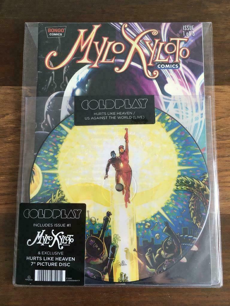 Vinyl Single Coldplay Hurts Like Heaven PD+MXComic RSD NIEUW, Cd's en Dvd's, Vinyl Singles, Nieuw in verpakking, Single, Pop, Overige formaten