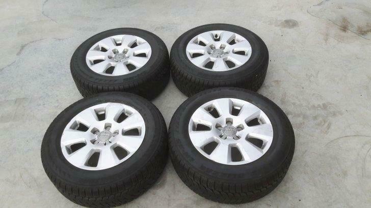 Winterset Bridgestone Audi A6 (C7) 16inch 6,5 & 8mm profiel, Auto-onderdelen, Banden en Velgen, Velg(en), Gebruikt, Ophalen