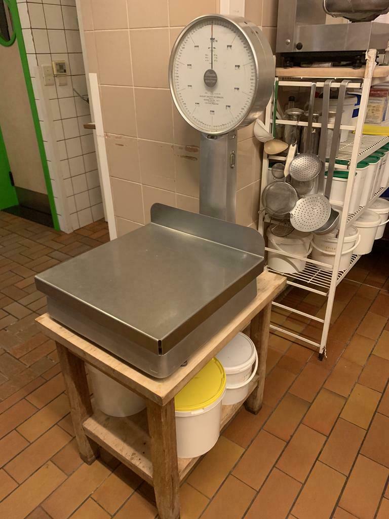 Balance Bizerba professionnel avec table, Enlèvement ou Envoi, Utilisé