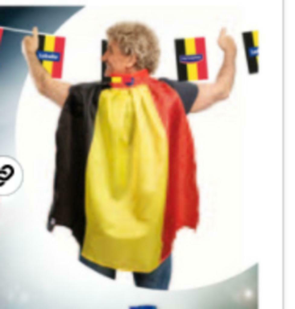 5x cape belgische vlag  - Rode Duivels, Enlèvement ou Envoi, Neuf