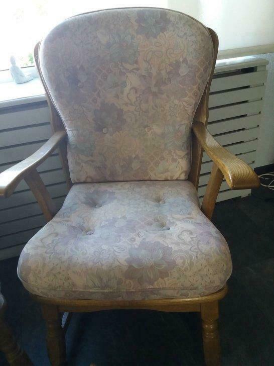 stoelen, Maison & Meubles, Canapés | Salons, Utilisé, Une personne, Bois, Tissus, Enlèvement