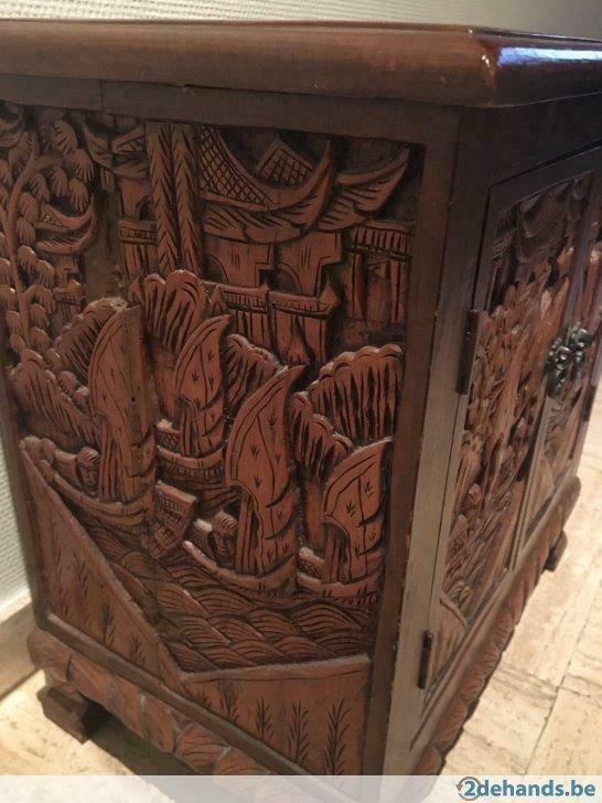 Armoire asiatique, Maison & Meubles, Armoires | Autre, Enlèvement, Utilisé