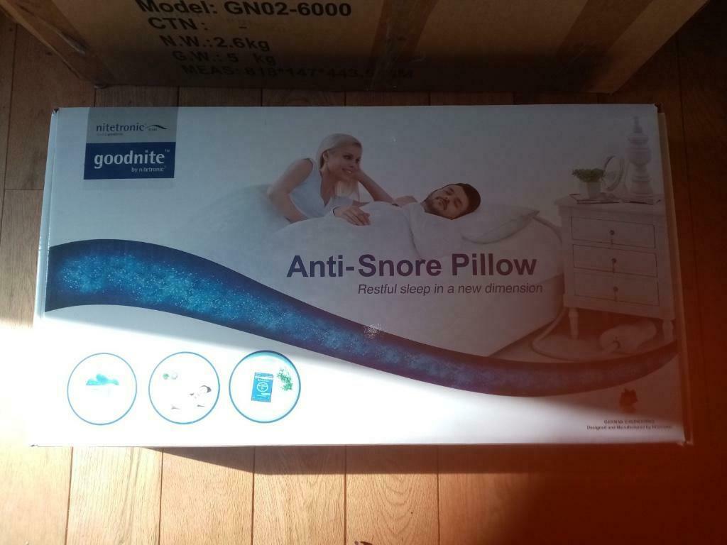 NIEUW Nitetronic goodnite Anti-snore pillow GN02-6000, Ophalen of Verzenden, Nieuw