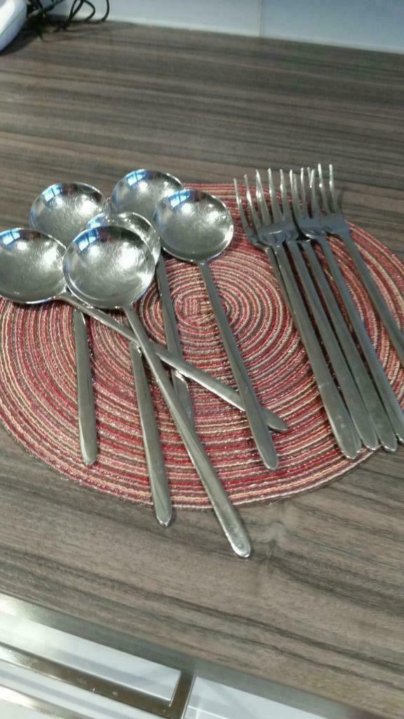 COUVERTS SPAGHETTI ETERNUM, Maison & Meubles, Enlèvement ou Envoi, Utilisé