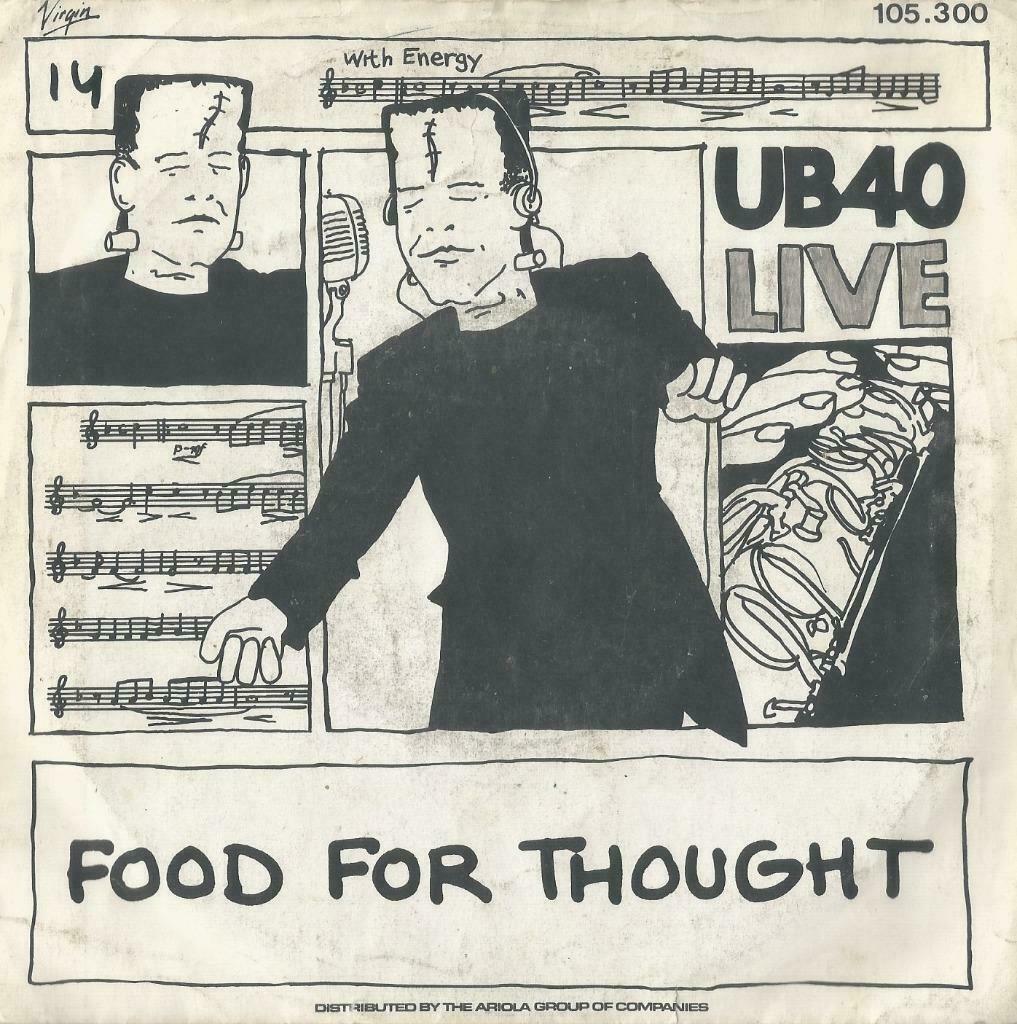 UB 40 – Food for thought / The piper calls the tune -Single, CD & DVD, Vinyles Singles, Utilisé, Single, Pop, 7 pouces, Enlèvement ou Envoi