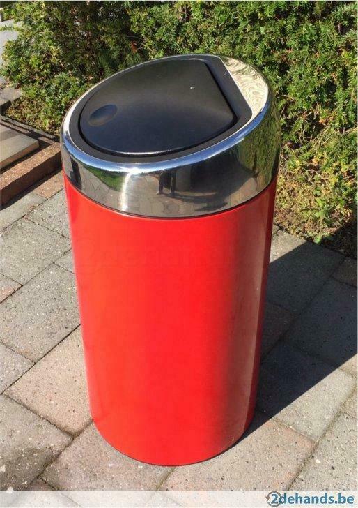 Brabantia Touch Bin 45liter, Enlèvement, Utilisé