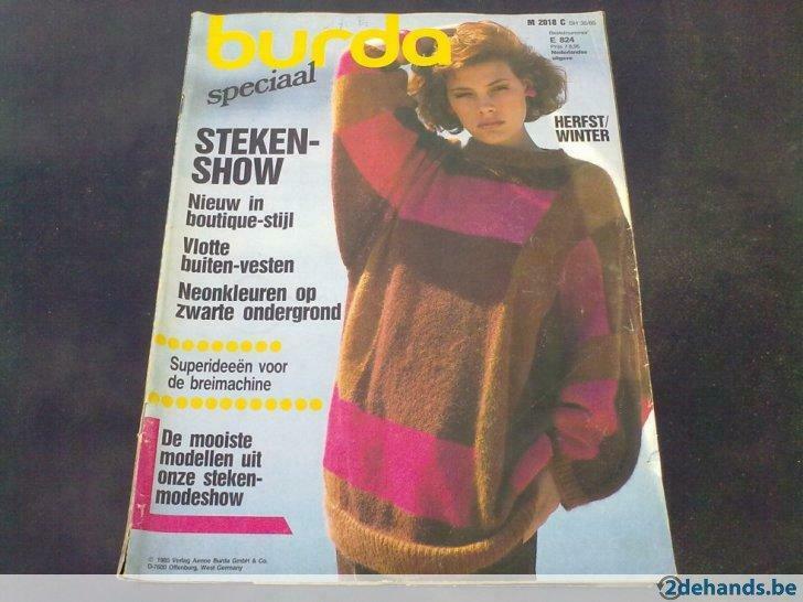 Burda speciaal herfst/winter 1985, Enlèvement ou Envoi, Utilisé