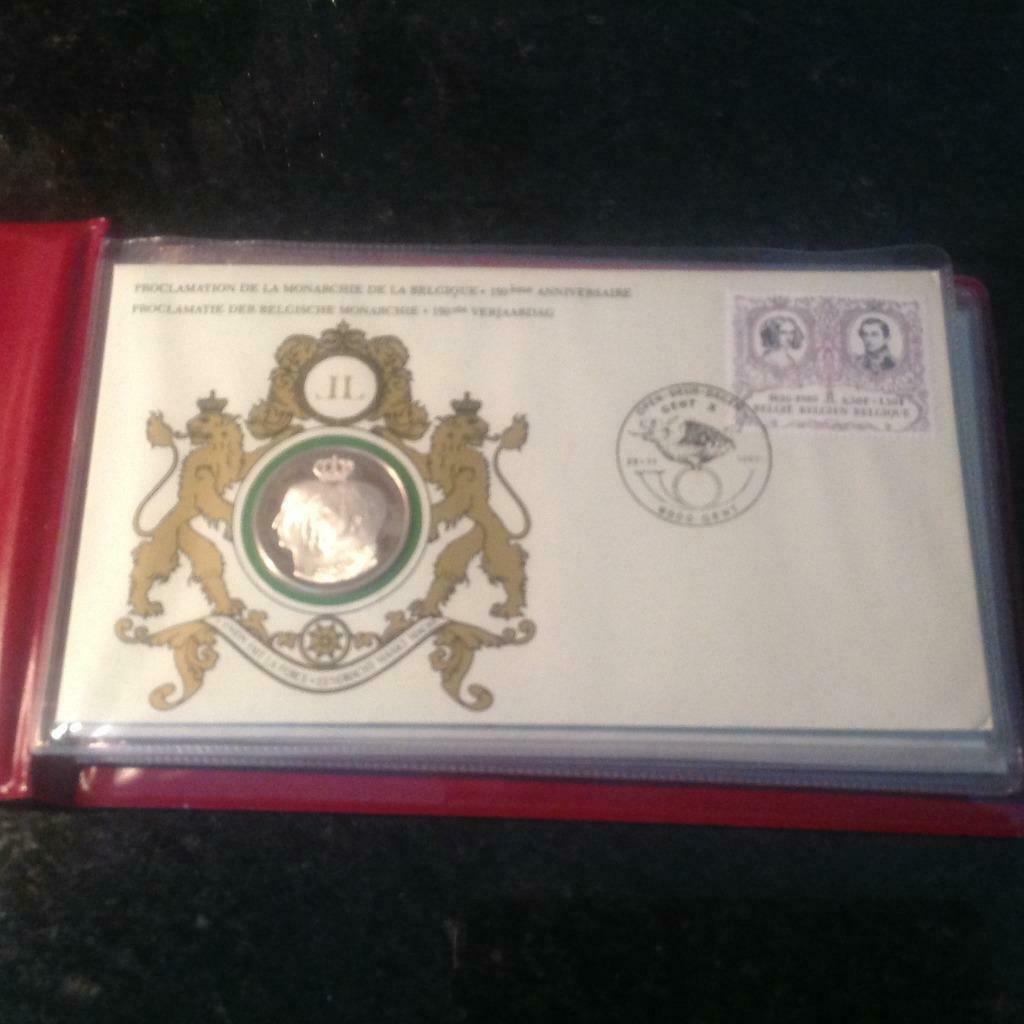 De Belgische dynastie herdenkingsuitgifte, Enlèvement ou Envoi, Argent, Série, Argent