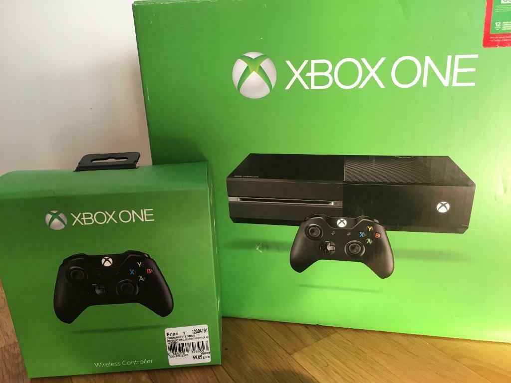 Xbox one 500gb, Games en Spelcomputers, Ophalen, Xbox One, Met 2 controllers, Nieuw