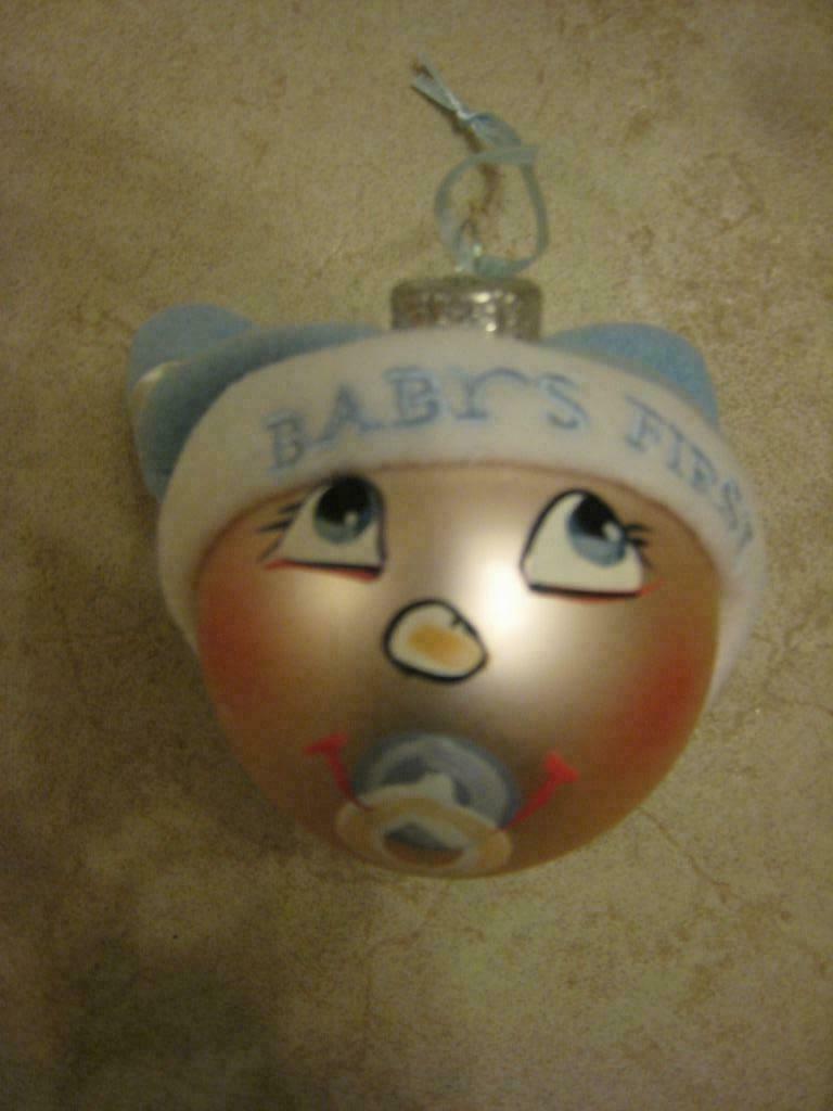 Kerstbal Baby's first, Ophalen of Verzenden, Gebruikt