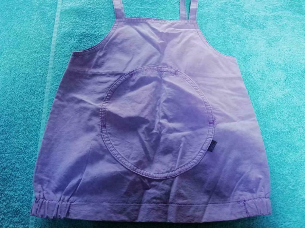 Paars jurkje p'tit Filou maat 80, Kinderen en Baby's, Gebruikt, Meisje, Jurkje of Rokje, Ophalen of Verzenden