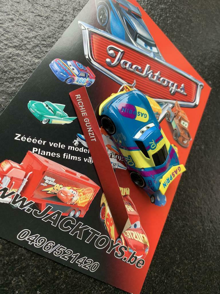 Disney Pixar Cars Richie Gunzit, Ophalen of Verzenden, Nieuw