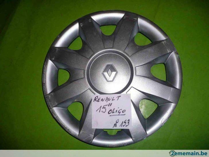 enjoliveur Renault  15'' modèle oligo (n° 153) 1pc, Autos : Pièces & Accessoires, Pneus & Jantes, Jante(s), 15 pouces, Utilisé