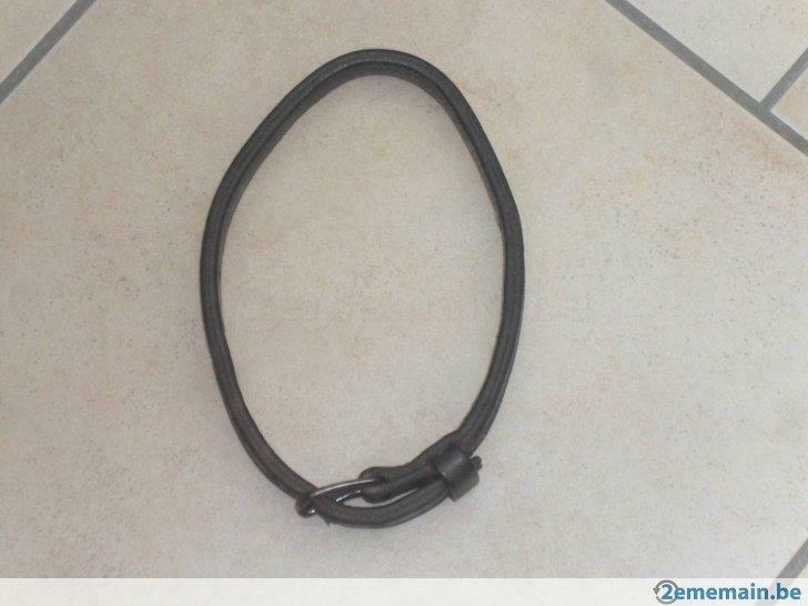 Collier en cuir pour poney, Animaux & Accessoires, Enlèvement, Utilisé