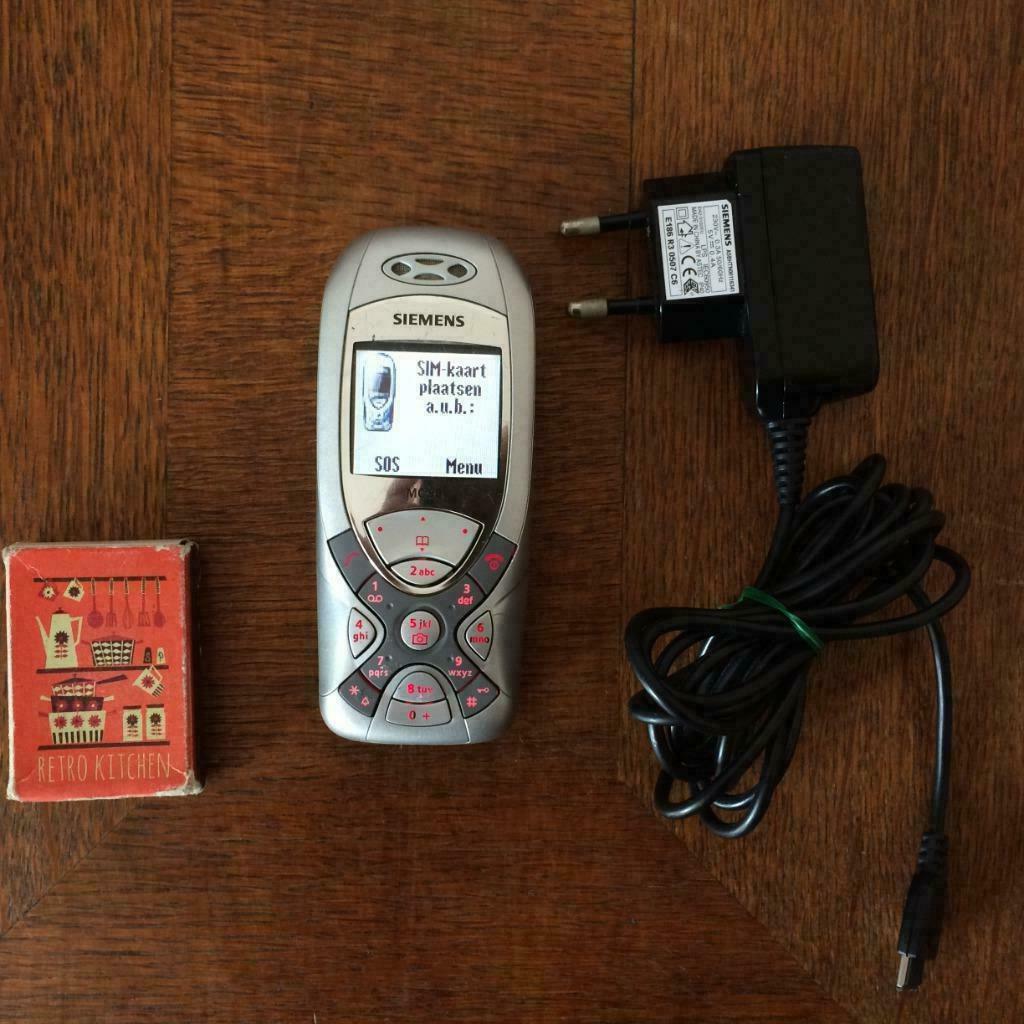 Siemens MC60 petit téléphone portable argenté avec chargeur, Télécoms, Téléphonie mobile | Siemens, Enlèvement ou Envoi, Classique ou Candybar