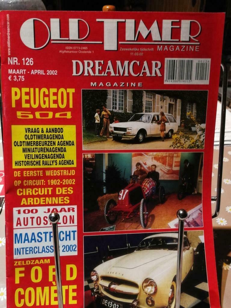 PEUGEOT OLDTIMER DREAMCAR MAGAZINE, Ophalen of Verzenden, Zo goed als nieuw, Peugeot
