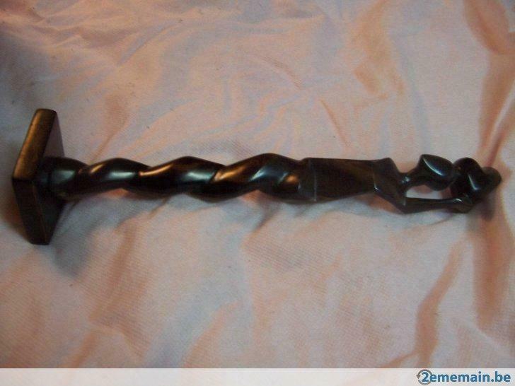 statue en bois Africaine ,provenance togo, Antiek en Kunst, Kunst | Beelden en Houtsnijwerken, Ophalen of Verzenden