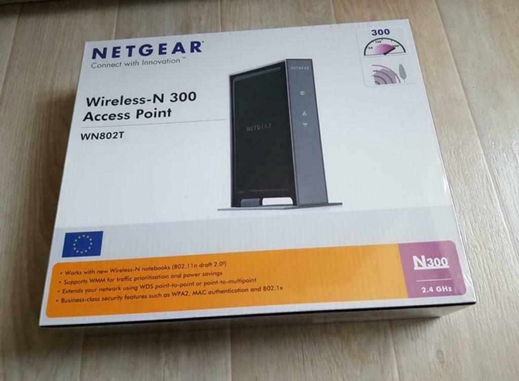 Netgear wireless-300 Access Point, Ophalen, Nieuw