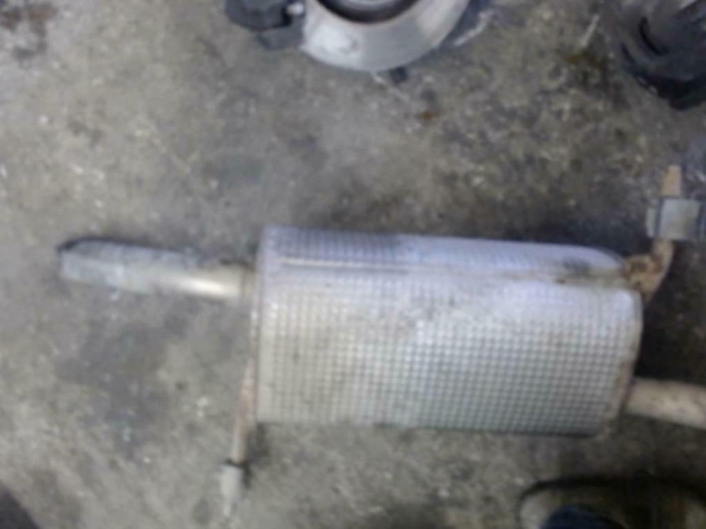 silencieux arriere  citroen berlingo 1.6hdi, Enlèvement ou Envoi, Utilisé