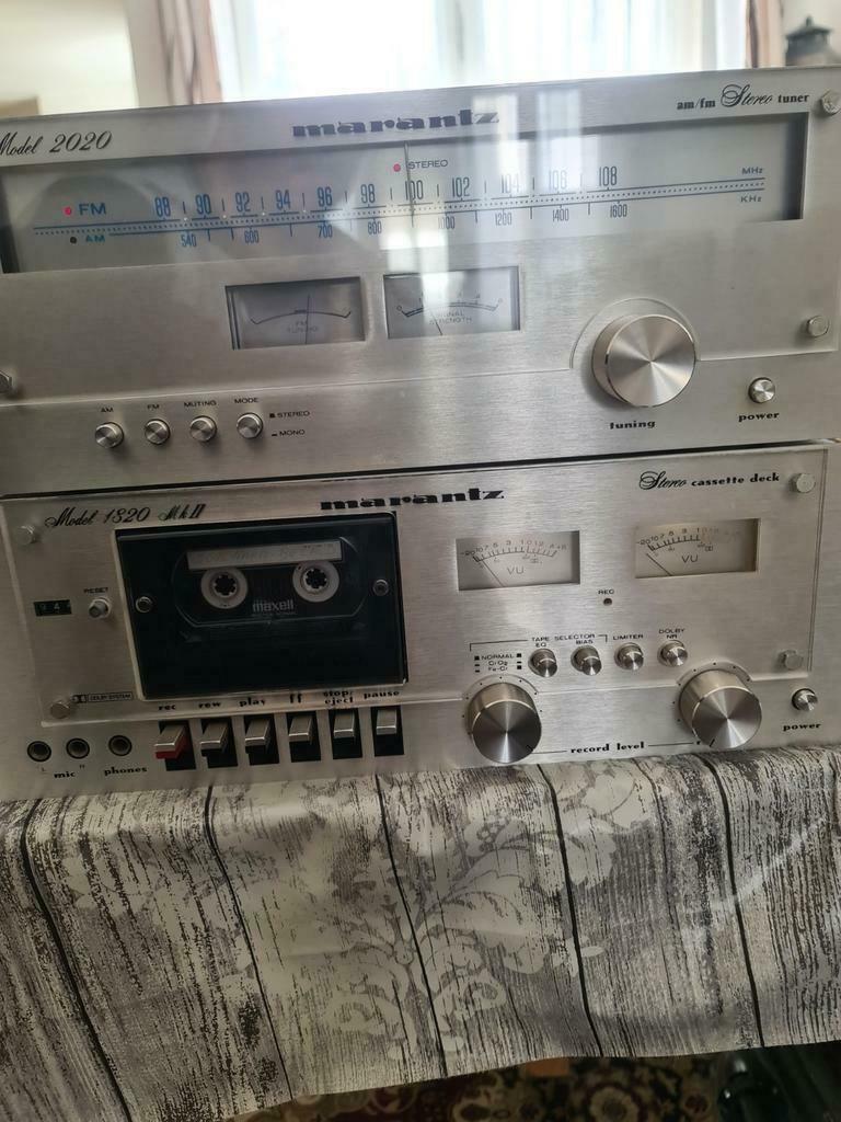 Marantz Model 1820Mk2 et tuner Model 2020, Enlèvement