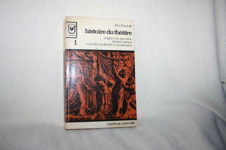 Histoire du théâtre 1 -Vito Pandolfi, Enlèvement ou Envoi, Utilisé