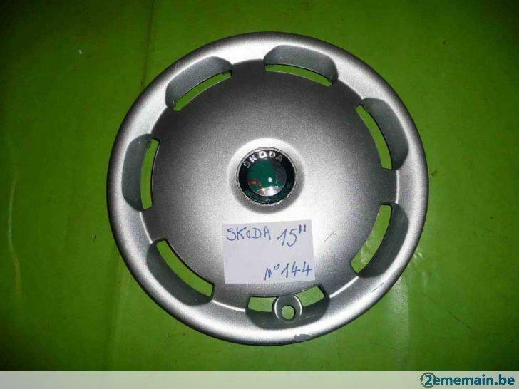 Skoda 15" wieldop (nr. 144) 1 st, Gebruikt, 15 inch, Velg(en), Ophalen of Verzenden