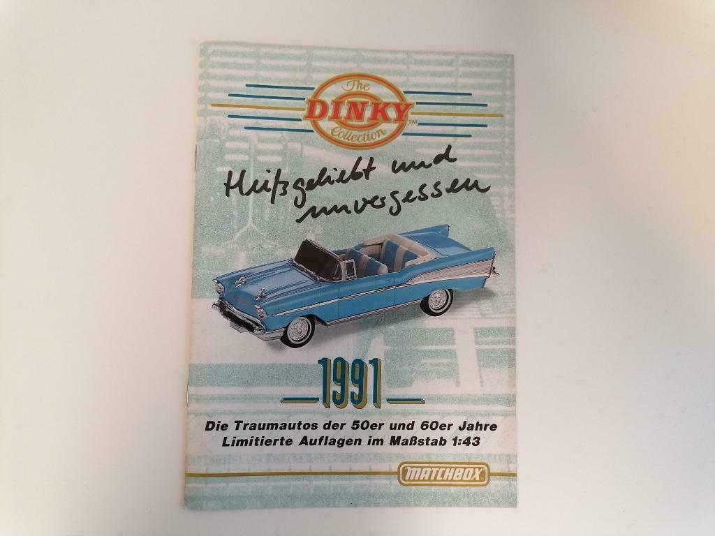 Catalogue Dinky Matchbox 1991, Enlèvement ou Envoi, Comme neuf, Autres types, Dinky Toys