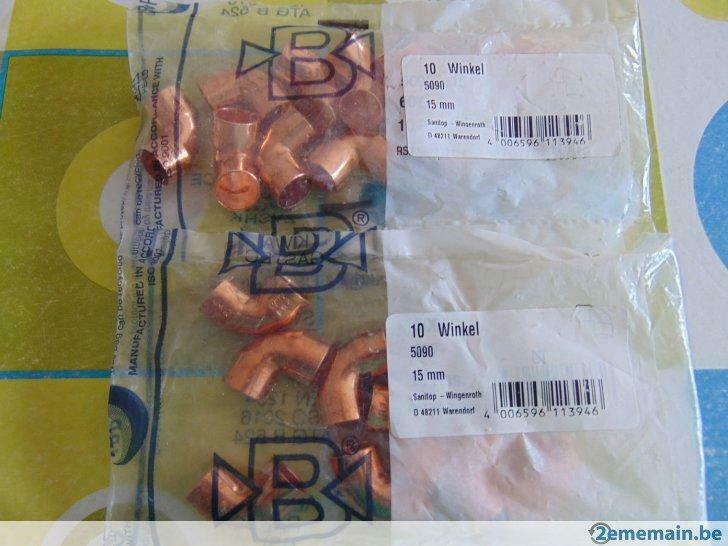 Plomberie eau+gaz  en cuivre à souder, Bricolage & Construction, Chauffage & Radiateurs, Neuf, Chaudière CC ou Chaudière combinée